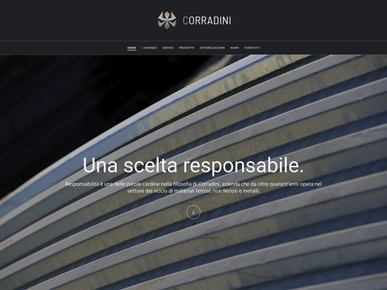 Corradini Sito Web