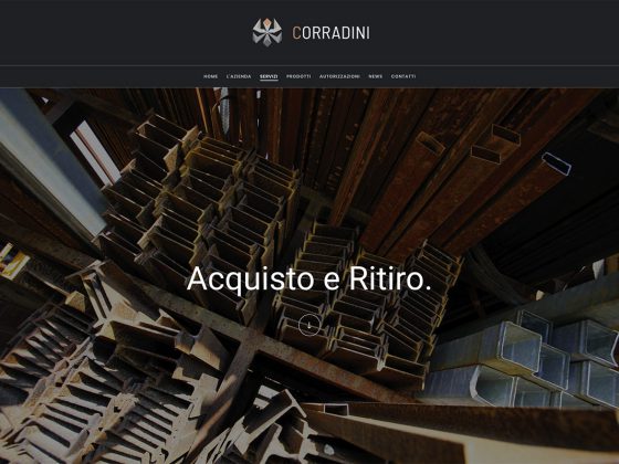 Corradini Sito Web