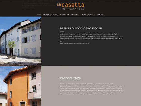 La Casetta in Piazzetta Sito Web