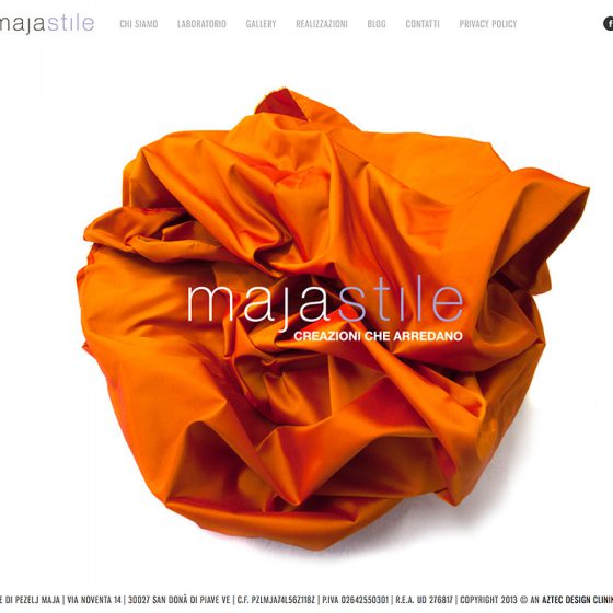 Maja Stile Sito Web