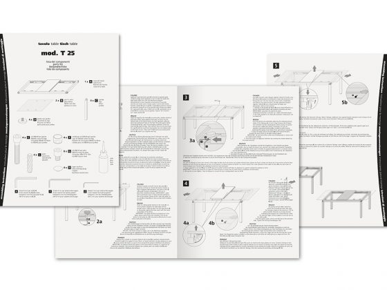 Offix Istruzioni Tavolo T25