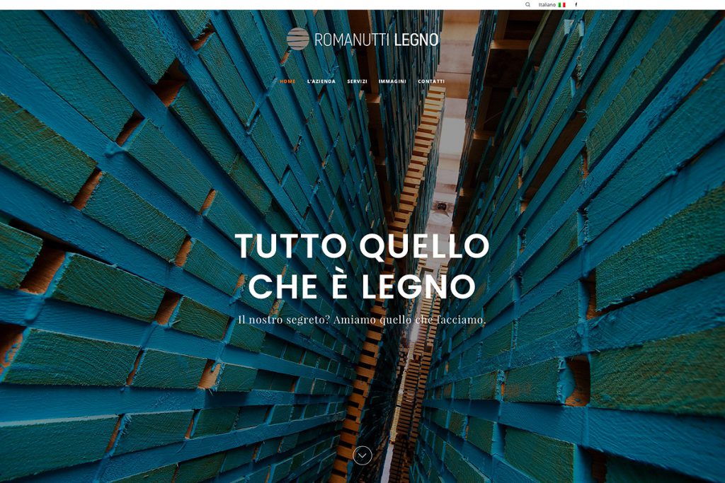 Romanutti Legno Sito Web