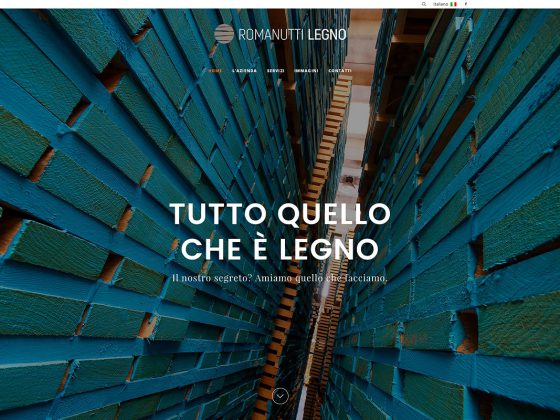 Romanutti Legno Sito Web