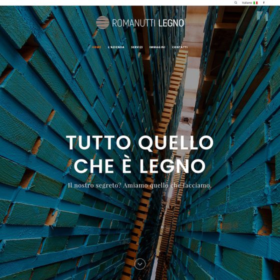 Romanutti Legno Sito Web