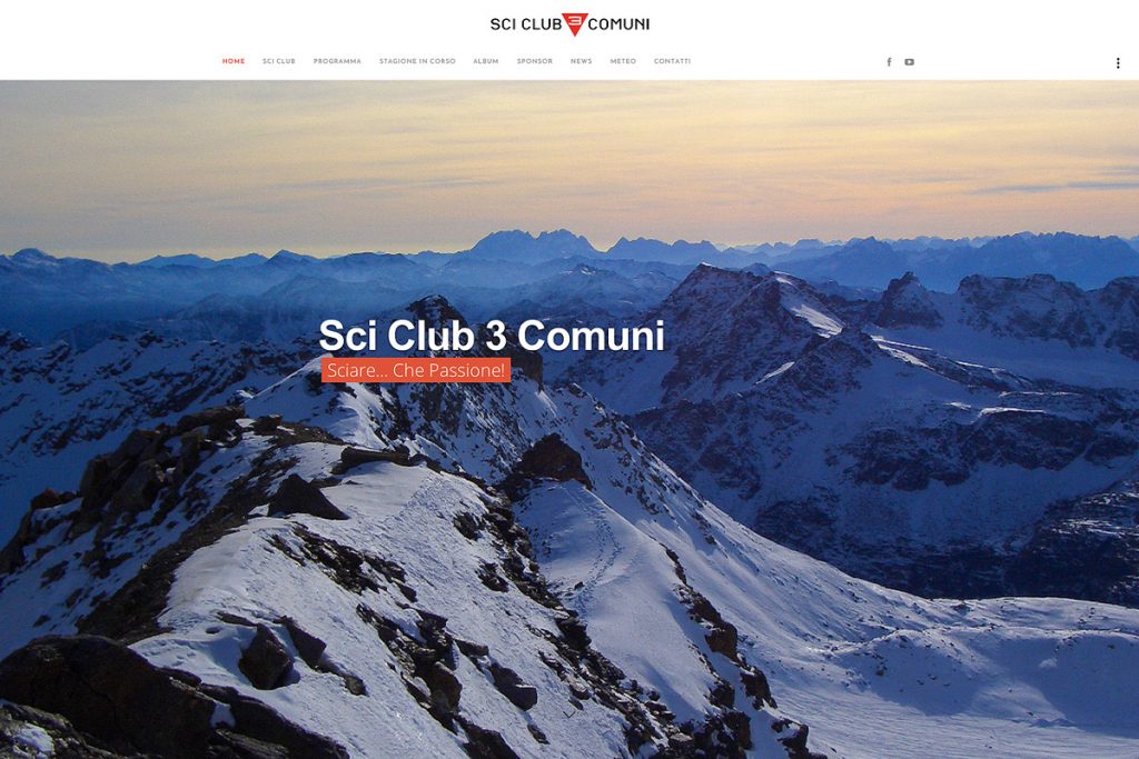 Sci Club 3 Comuni Sito Web