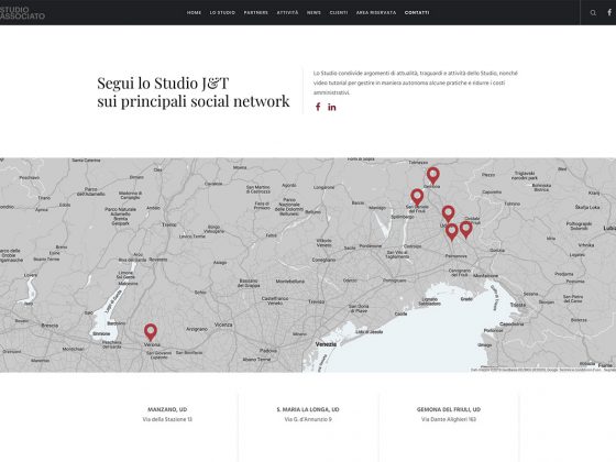 Studio Associato J&T Sito Web